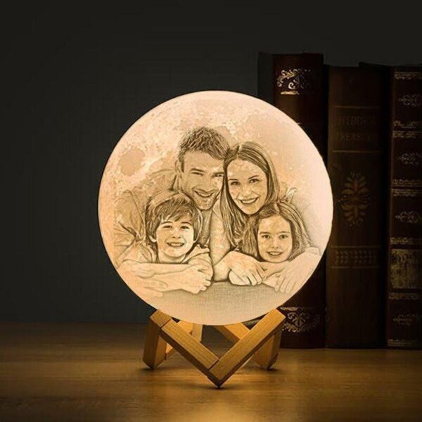 Moon lamp photo stand - Image 7