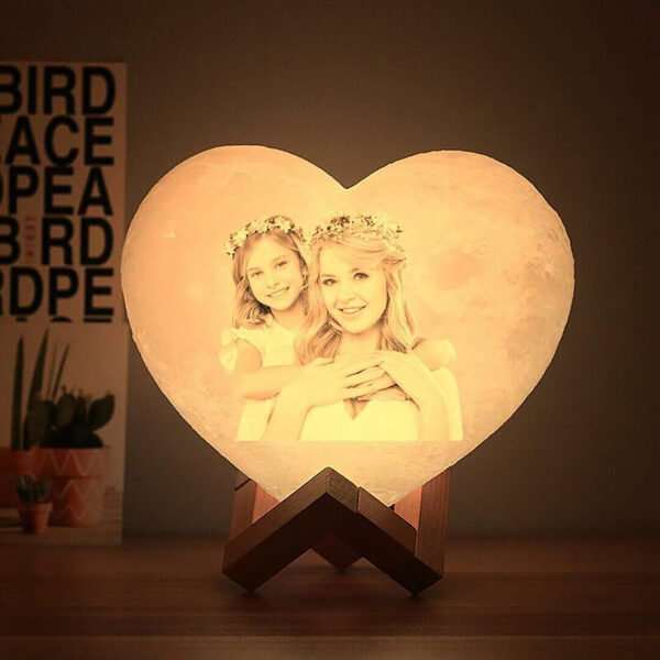 Personalized Heart Lamp - Image 5