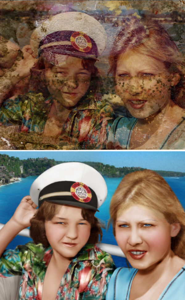 Personalized Restoration Photo Print Color to Color - Image 3