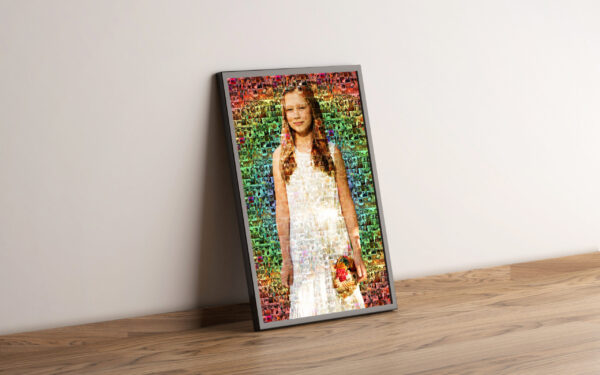 PERSONALIZED WORLD Customize mosaic photo frame with mosaic photo