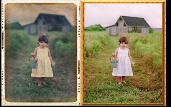 Personalized Restoration Photo Print Color to Color - Image 4