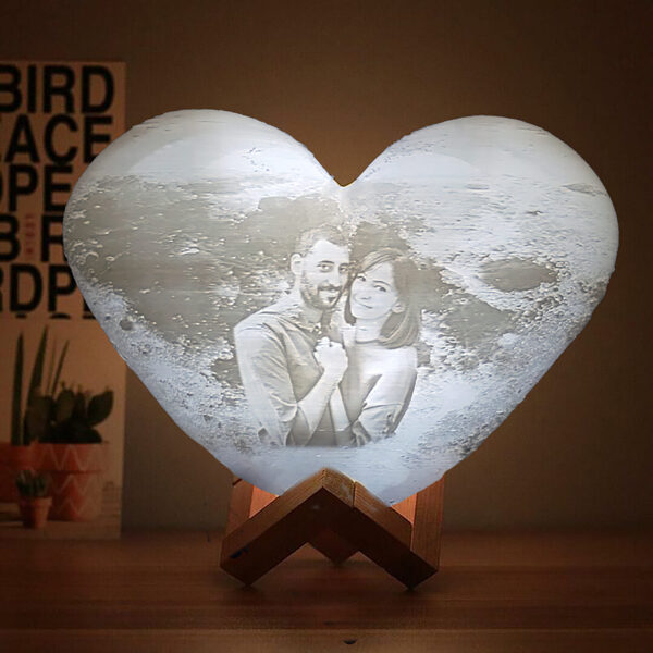 Personalized Heart Lamp - Image 7