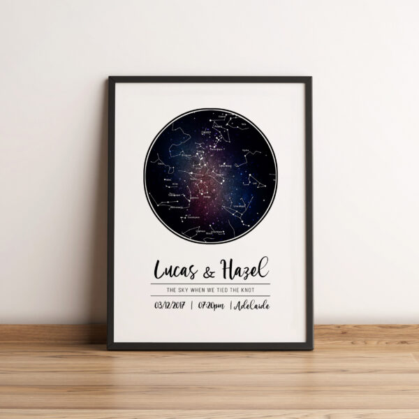 The Moon – Personalised Star Map Frame - Image 7