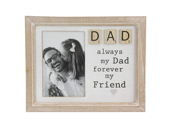 Always my Dad forever my Friend Personalised frame